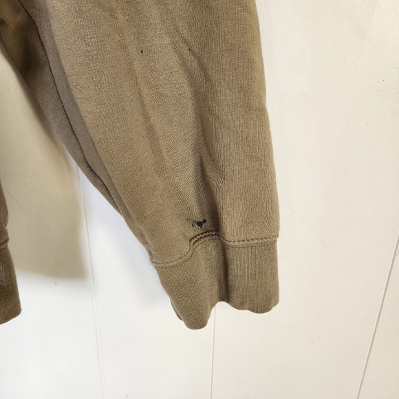 Zanerobe Tan Hoodie Logo Sweatshirt Loungewear Streetwear Mens Large - Picture 6 of 8